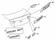 2021 Chevy Malibu Emblem Diagram - 84479457