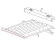 2005 Chevy SSR Floor Pan Diagram - 15235732