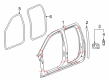 2015 Chevy Silverado 1500 Door Seal Diagram - 23446714