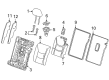 Chevy Bolt EUV Seat Cushion Pad Diagram - 42792816