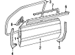 1995 Cadillac Eldorado Door Seal Diagram - 3535767