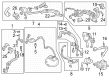 Pontiac A/C Service Cap Diagram - 25872391