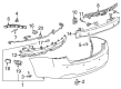 2018 Chevy Impala Bumper Diagram - 23378127