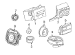 2018 Buick Cascada Car Speakers Diagram - 84248774