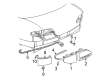 Pontiac Light Socket Diagram - 89025035