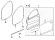 Buick Verano Door Seal Diagram - 13347304