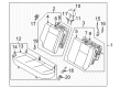 Chevy Aveo5 Seat Cushion Pad Diagram - 96890699