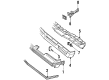 Oldsmobile Cutlass Supreme Bumper Diagram - 5972521