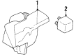 1989 GMC R2500 Suburban Horn Diagram - 10456322