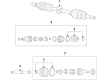 Buick Wheel Seal Diagram - 19258416