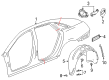 Cadillac XTS Fuel Filler Housing Diagram - 84228567