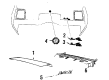 1987 Pontiac Grand Prix Emblem Diagram - 20225600