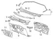 2018 Buick LaCrosse Weather Strip Diagram - 26700179