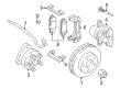 2000 Oldsmobile Bravada Brake Caliper Repair Kit Diagram - 15016308