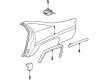 1996 Chevy Impala Door Moldings Diagram - 16614532