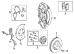 2022 Chevy Tahoe Brake Dust Shields Diagram - 84763235