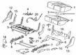 2023 Chevy Blazer Seat Cushion Pad Diagram - 84573748