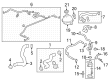 2020 GMC Terrain Cooling Hose Diagram - 84914036