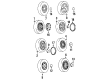 1996 Chevy Beretta Wheel Cover Diagram - 22578632