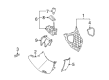 2008 Pontiac Torrent Shift Knob Diagram - 25851737