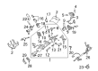 2009 Chevy Suburban 1500 Steering Column Diagram - 25798016