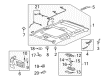 Hummer H3T Convertible Top Motor Diagram - 10377047