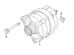 2018 Chevy City Express Alternator Diagram - 19317322