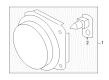 2010 Hummer H3 Fog Light Diagram - 25949922