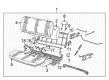 Chevy C1500 Seat Cushion Pad Diagram - 12381594