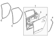 Buick LaCrosse Window Regulator Diagram - 26209810