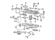 2008 Chevy Colorado A/C Expansion Valve Diagram - 19257722