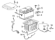 2007 GMC Acadia Battery Cable Diagram - 25936860