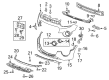 2021 Chevy Spark Bumper Diagram - 42521355