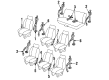 1991 Oldsmobile Silhouette Seat Belt Diagram - 12510644