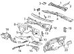 2021 GMC Yukon XL Dash Panels Diagram - 84561255