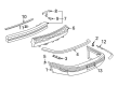 2005 Buick Park Avenue Bumper Diagram - 25651625