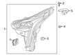 Cadillac CT6 Headlight Diagram - 84718735