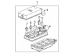 Saturn Vue Fuse Box Diagram - 15913398