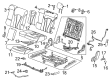 Buick Envision Seat Heater Pad Diagram - 23499831