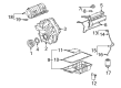 Cadillac XLR Oil Pan Baffle Diagram - 12574909