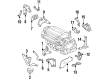 1997 Oldsmobile Aurora Motor And Transmission Mount Diagram - 22145980