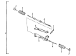 2001 Oldsmobile Aurora Steering Gearbox Diagram - 26080057