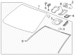 2019 Buick Encore Mirror Cover Diagram - 42590331