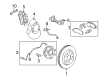 Chevy Silverado 3500 Classic Brake Caliper Repair Kit Diagram - 84803443