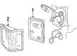 1987 GMC V2500 Suburban Tail Light Diagram - 5965775