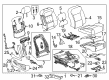 Chevy Silverado 1500 Occupant Detection Sensor Diagram - 22886642