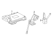 2016 GMC Sierra 1500 Ride Height Sensor Diagram - 23456572