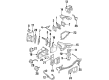 2008 Pontiac Torrent HVAC Pressure Switch Diagram - 13587697