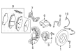 2020 Cadillac XT4 Brake Line Diagram - 84832732