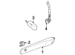 1996 Saturn SW1 Light Socket Diagram - 21023593